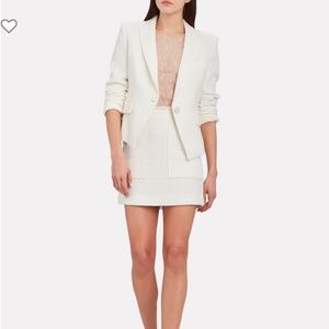 Veronica Beard mini skirt and blazer